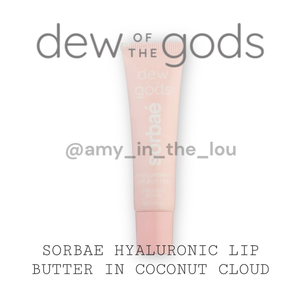 Sorbae Hyaluronic Lip Butter in Coconut Cloud by Dew of the Gods